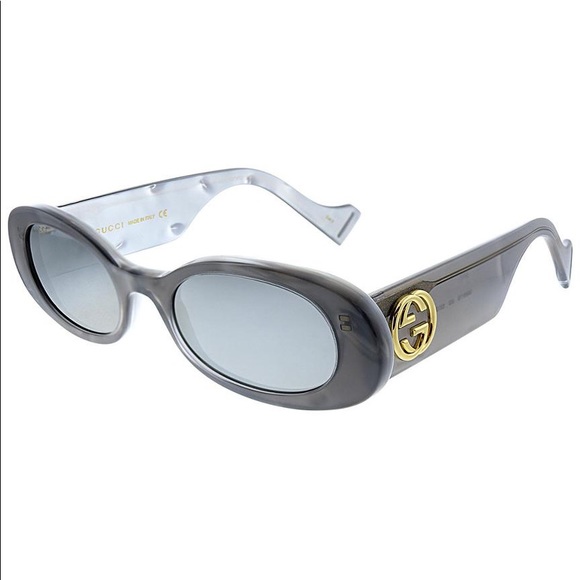 Sold Gucci Oval Sunglasses GG0517S Grey - Picture 2 of 8